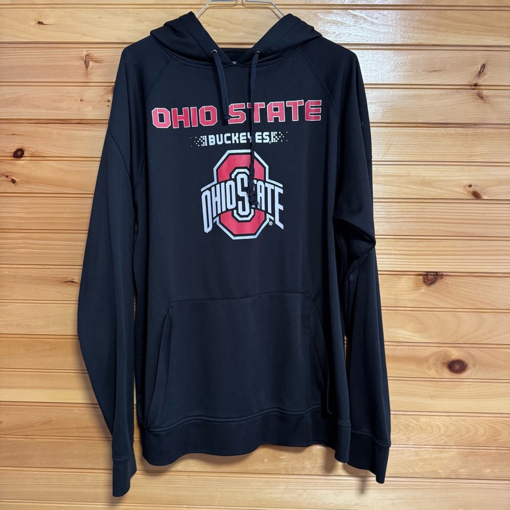 Ohio State Varsity Ohio State Buckeyes Black Hoodie Large